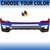 Front Upper Bumper Cover For 2017-2021 Jeep Compass Without Trailhawk