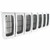 Chrome Grille Assembly For 1996-1998 Jeep Grand Cherokee