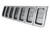 Chrome Grille Assembly For 1996-1998 Jeep Grand Cherokee