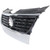 Grille Assembly For 2006-2010 Volkswagen Passat Without Sensors
