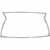 Chrome Grile Molding For 2013-2017 Lexus LS460/LS600H