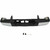 Rear Step Bumper Face Bar Chrome For 2014-2015 Toyota Tundra