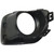 Passenger Side Fog Light Bezel Black Without Chrome Trim For 2015-2020 GMC Canyon