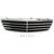 Front Girlle For 2001-2007 Mercedes Benz C-Class Black With Chrome