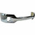 Chrome Front Bumper For 2016-2018 Chevrolet Silverado With Fog Lights