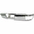 Chrome Rear Bumper For 2014-2018 Chevrolet Silverado/GMC Sierra With Sensors