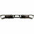 Chrome Rear Bumper For 2014-2018 Chevrolet Silverado/GMC Sierra With Sensors