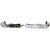 Rear Chrome Bumper End Set For 2015-2020 Ford F-150 Without Sensors