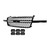 Front Grille For Chevrolet Silverado 1500/2500/3500 Black