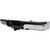 Rear Step Bumper Assembly For 2009-2014 Ford F-150 Chrome With Sensors