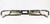 Chrome Rear Bumper For Chevy Silerado/GMC Sierra With Single Exhaust Without Sensors 2019-2025