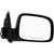 Passenger Side Power Textured Mirror For 2004-2012 GMC Canyon and Chevrolet Colorado