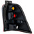 Driver Side Tail Light For 1999-2003 Ford Windstar Left