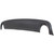 Rear Lower Valance For 2008-2012 Chevrolet Malibu With Dual Exhaust
