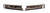 Left and Right Chrome Rear Bumper End Set For 2021-2024 Ford  F-150
