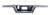 Rear Bumper Step Pad For 2021-2024 Ford F-150 Without Sensors and With Tow Package
