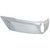 Satin Chrome Upper Grille Molding For 2015-2017 Acura TLX
