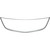 Chrome Grille Surround Molding For 2013-2015 Acura ILX
