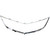 Chrome Grille Surround Molding For 2013-2015 Acura ILX