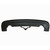 Rear Lower Textured Bumper Cover For 2007-2010 Ford Edge Without Tow Without Sport