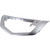 Satin Silver Grille Surround For 2009-2011 Acura TL