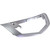 Satin Silver Grille Surround For 2009-2011 Acura TL