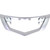 Satin Silver Grille Surround For 2009-2011 Acura TL