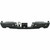 Rear Step Bumper For 2009-2018 Dodge RAM 1500 With  Dual Exhaust