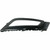 Passenger Right Side Fog Light Bezel For 2017-2018 Ford Fusion