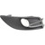 Fog Light Trim For 2013-2018 Ford C-Max Front Right Side Bezel