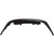 Rear Bumper Cover For 2018-2022 Honda Accord Sedan Without Sensors