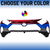 Front Bumper Cover For 2019-2025 Toyota RAV 4 Without Sensors