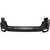 Rear Upper Bumper Cover For 2016-2021 Jeep Grand Cherokee With 4 Sensor Holes Without Blind Spot Brackets