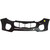 Front Bumper Cover For 2017-2019 Kia Sportage Without Sensor Holes
