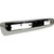 Chrome Front Bumper For 1996-1997 Nissan Pickup 1-Piece Type Models