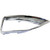 Fog Light Trim Passenger Side Chrome For 2010-2012 Ford Fusion
