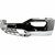 USA Made Chrome Front Bumper For 2016-2018 GMC Sierra 1500 With Sensor Holes