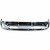 Chrome Front Bumper For 2014-2018 Dodge Ram 1500 With Sensors