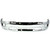 Front Chrome Bumper For 2009-2012 RAM 1500 With Fogs