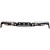 Rear Chrome Step Bumper For 2017-2022 Ford F-250 Super Duty Without Sensor With Rebar