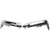 Step Bumper Rear Face Bar Set Chrome For 2017-2022 Ford F-250/F-350/F-450 Super Duty Without Sensor