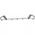 Lower Grille Molding Chrome Black For 2011-2012 Ford Fusion Sport