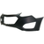 Front Bumper Cover For 2016-2017 Chevrolet Equinox L and LS Without Fog Lamps