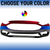 Front Bumper Cover For 2017-2018 Ford Fusion Without Tow Hook and Without Auto Park