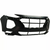Front Bumper Cover For 2019-2020 Hyundai Santa Fe Without Park Assist Sensors