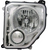Driver Side Headlight Without Fog For 2008-2009 Jeep Liberty