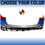 Rear Upper Bumper Cover For 2010-2013 Acura MDX