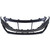 Front Bumper Cover For 2015-2017 Hyundai Sonata Sport