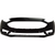 Front Bumper Cover For 2017-2018 Ford Fusion With Auto Park Without Tow Hook Hole