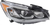 Passenger Side Headlight For 2016-2017 Honda Accord Sedan